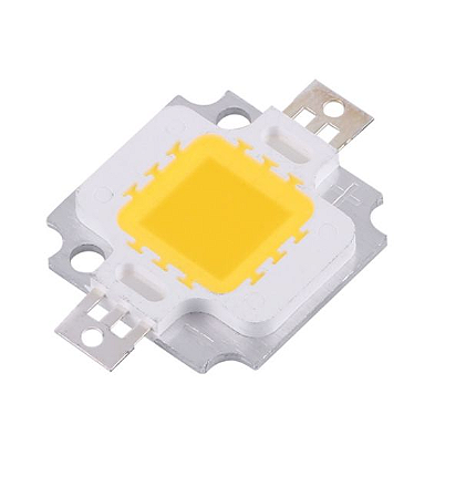 Chip de Refletor LED 10w Branco Quente - Reposição