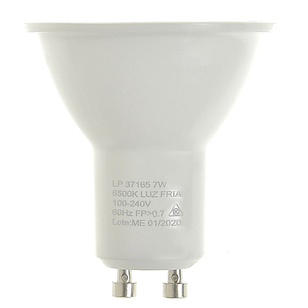 Lâmpada LED Dicroica MR16 7w Branco Frio | Inmetro