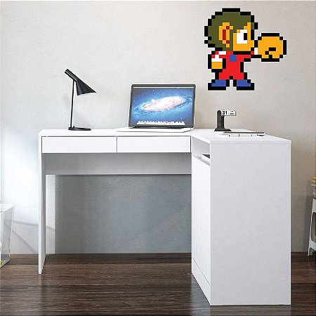 Adesivo Decorativo - Alex Kidd in Miracle World: Punch -  40x40 cm