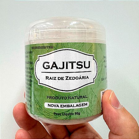 Zedoária (Gajutsu / Gajitsu) (Curcuma zedoaria) em pó 80g - Makiyama