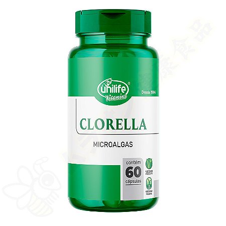 Chlorella (Clorella) em cápsulas c/60 - Unilife