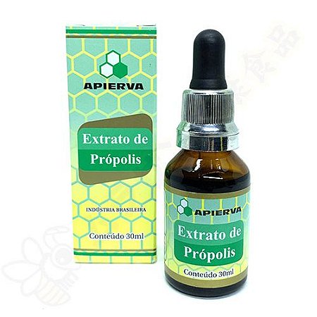 Extrato de Própolis Verde 11% 30ml - Apierva (Kobayashi)