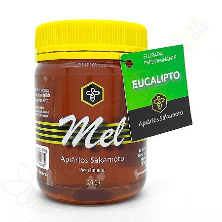 Mel Puro Florada Eucalipto 370g - Apiário Sakamoto