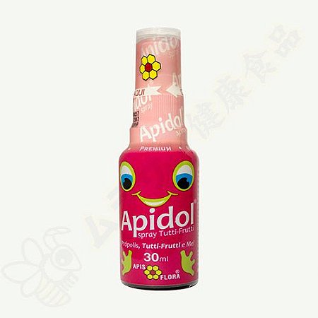 Própolis Spray com Mel sabor Tutti-Frutti Apidol Kids - Apis Flora