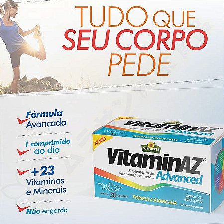 VitaminAZ Advanced 1500mg c/30 - Sunflower