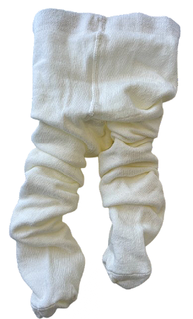 Meia Calça Off White (Rn-09m) ; (09-18m)
