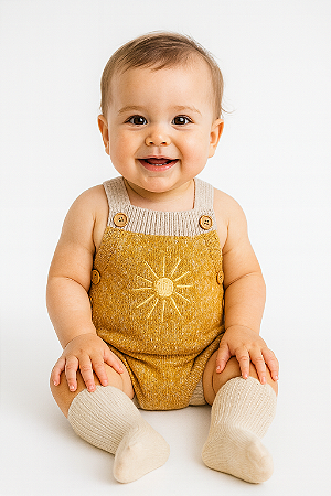 Romper Tricot Sun Unissex