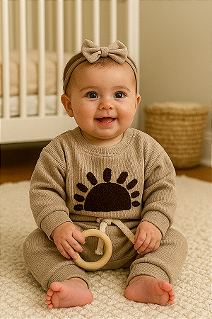 Conjunto Unissex Sun (6 meses)