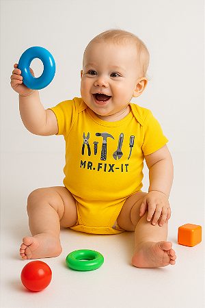 Body de Bebê Exclusivo (9 meses)