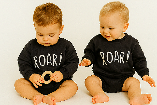 Blusa de Moletom  Unissex (1-3m); (1 ano)