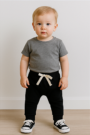 Calça de Bebê Unissex (12-18m); (18-24m)