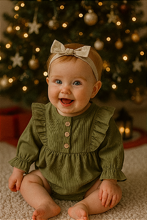 Romper Francês Green