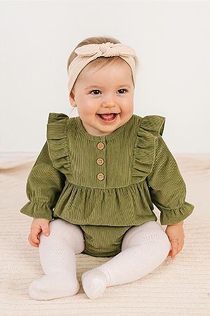 Romper Francês Green