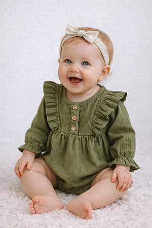 Romper Francês Green