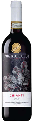 Poggio Tosco Chianti 2022 – 750 ml / Toscana / Itália