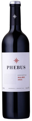 Phebus Malbec Estate 2024 – 750 ml / Mendoza / Argentina
