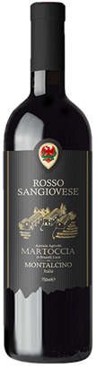 Rosso Sangiovese Martoccia Di Montalcino 2022 – 750 ml / Toscana / Itália