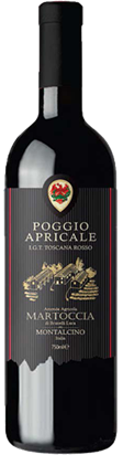 Poggio Apricale Super Toscano Di Montalcino 2023 – 750 ml / Toscana / Itália