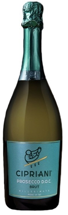 Cipriani Prosecco Brut / 750 ml / Vêneto / Itália