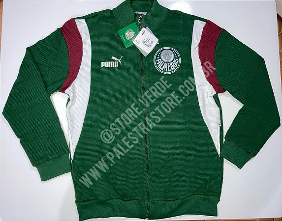 JAQUETA TRACK PALMEIRAS FTBLARCHIVE 2023 - PUMA