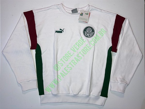 MOLETOM PALMEIRAS FTBLARCHIVE FEMININO 2023 - PUMA