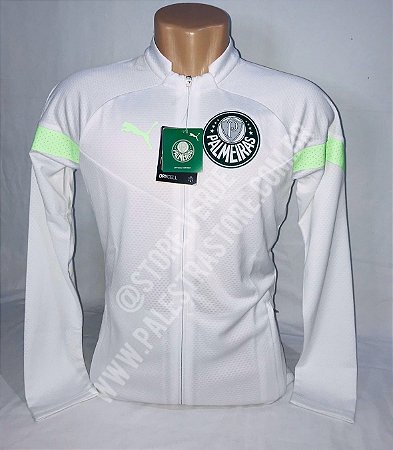 JAQUETA TREINO PALMEIRAS 2023/24  BRANCA - PUMA