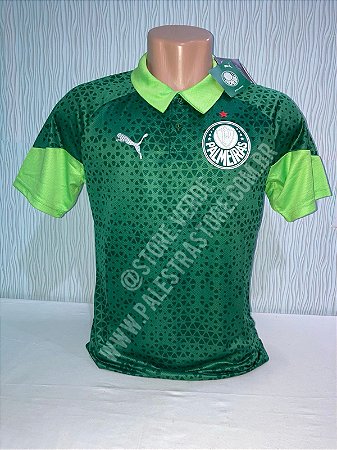 CAMISA POLO TREINO PALMEIRAS PUMA 2024/25 VERDE