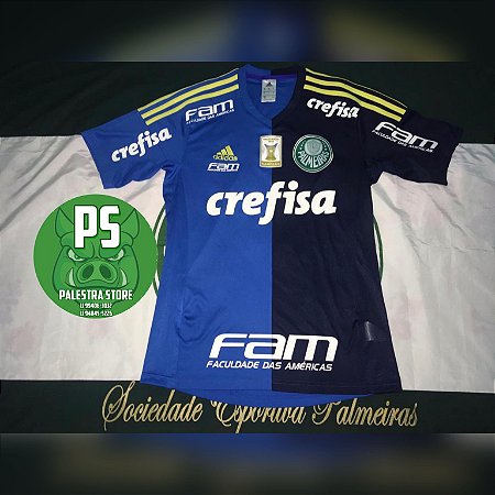 CAMISA ADIDAS PALMEIRAS III - MEIO A MEIO - USADA EM JOGO - PALESTRA STORE - Camisas do Palmeiras Agasalhos do Palmeiras Calça