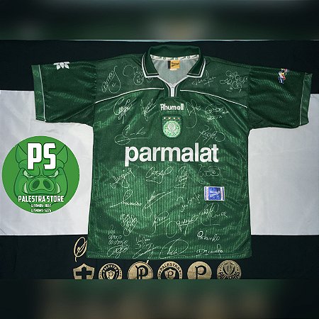 Camisa Comemorativa Libertadores 1999 Palmeiras Rhumell Palestra Store Camisas Do Palmeiras Agasalhos Do Palmeiras Calca