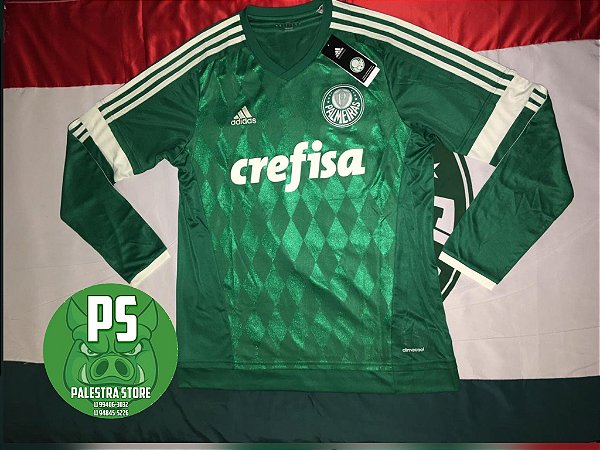 Camisa Palmeiras I Manga Longa Adidas