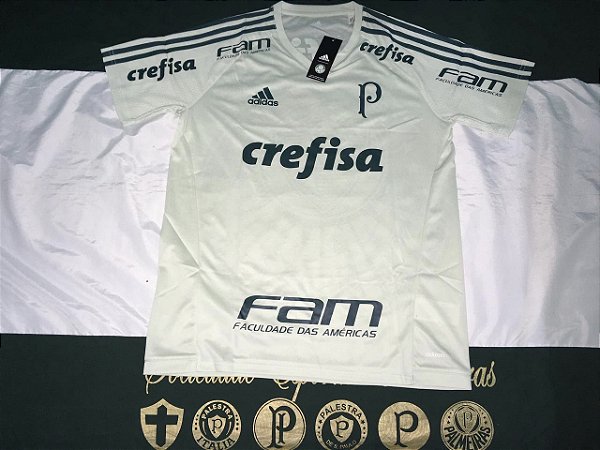CAMISA PALMEIRAS TREINO 2017 PATROCINADORES - ADIDAS