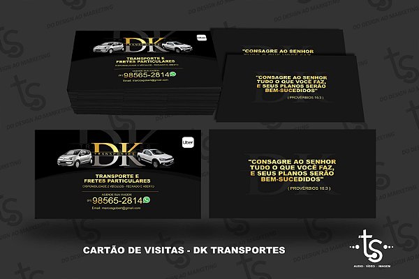 Cartão DK Transportes