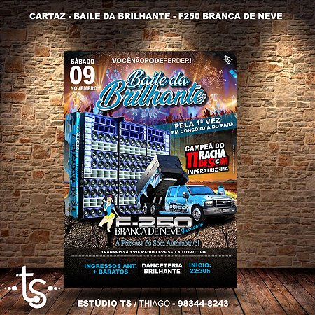 Cartaz Branca de Neve