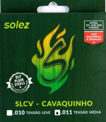 Encordoamento p/ Cavaquinho Solez SLCV .011