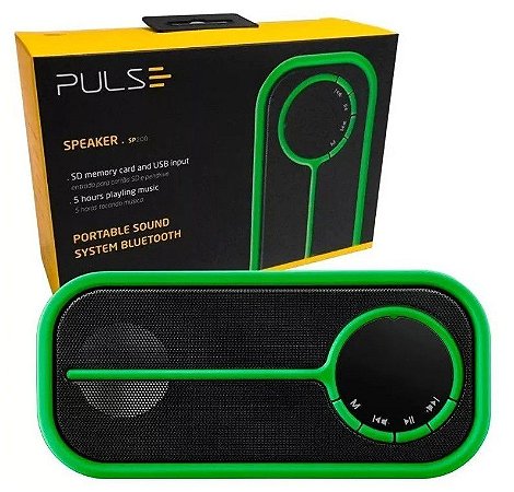 Caixa Multimídia Pulse Bluetooth 10w SP207