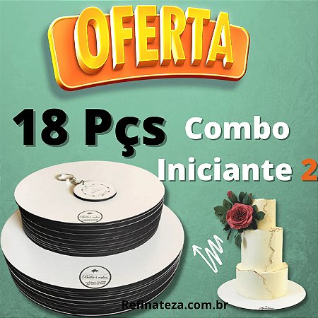 Combo Iniciante 2 -18 Cakes