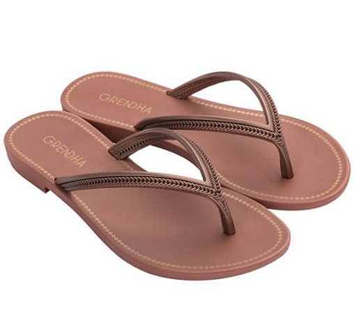 Rasteira Grendha Mais Açaí Essencial 18510 Rosa Cota