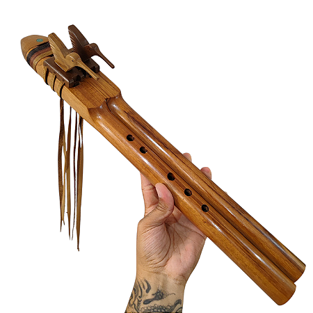 Flauta Nativa Drone Dupla !!