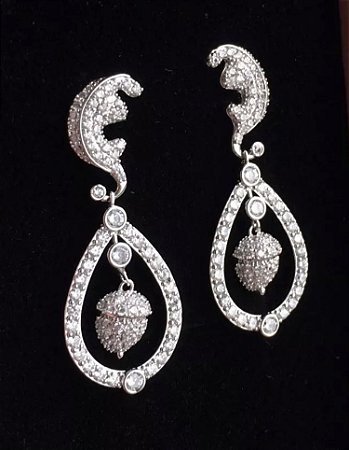 Brincos Zircônias 0098