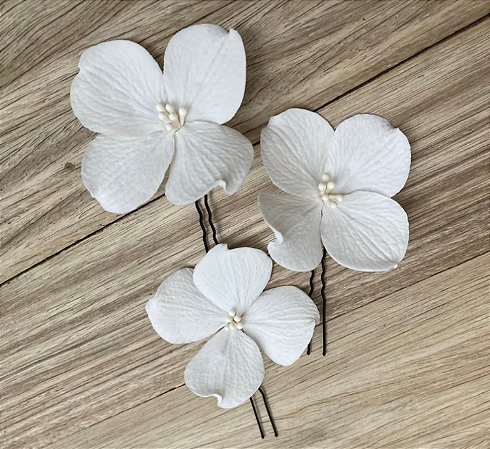 Trio Pin Hortênsia