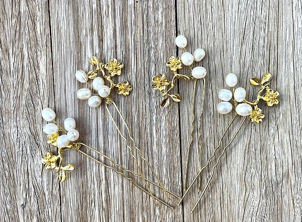 Conjunto Pin / Grampo Eleonor