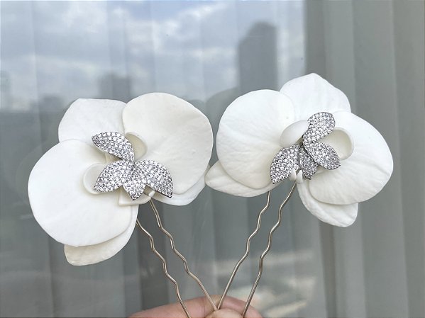 Conjunto orquídeas Isolde