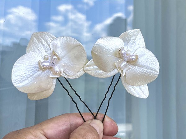 Orquídeas Peroladas Lane (dupla)