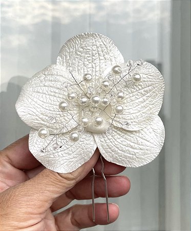 Máxi orquídea Perolada