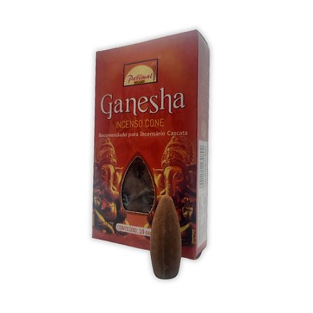 Incenso Cone Cascata - Ganesha
