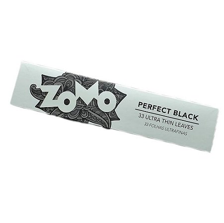 Seda Zomo Perfect Black com 33 folhas