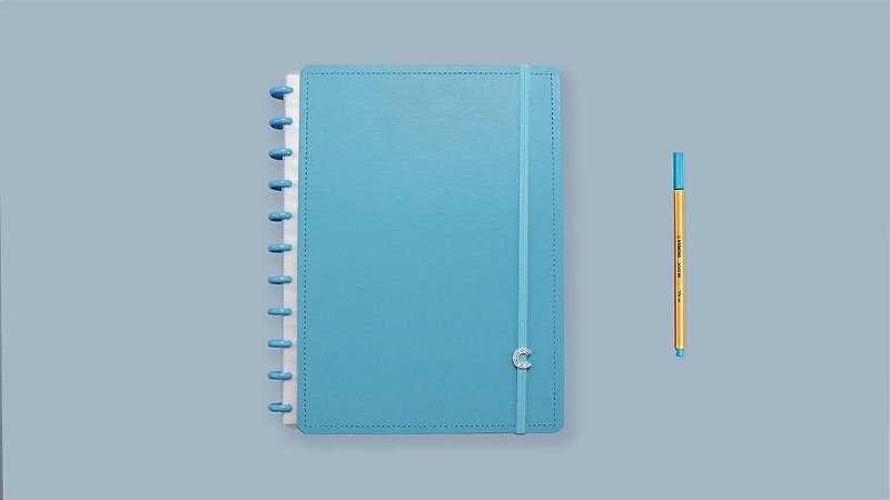 Caderno Inteligente All Blue Médio