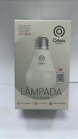 LÂMPADA LED RGBW OIH-4959