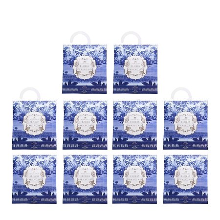 Sachê Perfumado Madressenza flores brancas 80 ml - 10 unidades