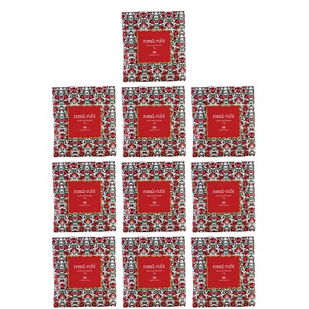 Sachê perfumado Madressenza romã rubi 80 ml - 10 unidade